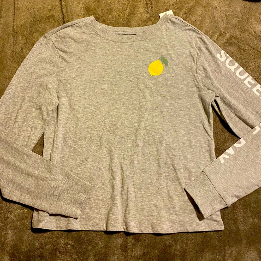 Zoe & Liv Lemon Top